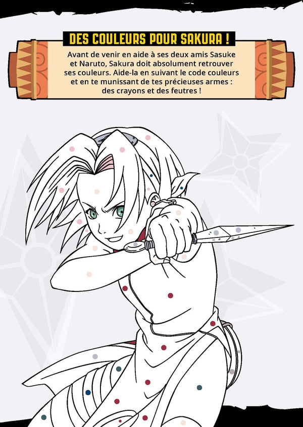 Bloc de jeux Naruto - Le monde de Naruto