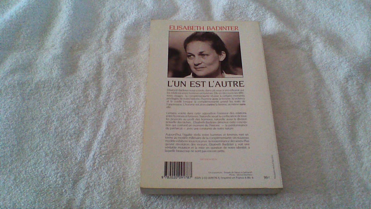 L'un est l'autre : Des relations entre hommes et femmes