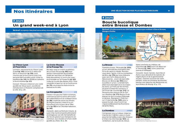 Guide Vert Lyon et sa region: Saint-Etienne, Vienne, Beaujolais, Forez, Dombes, Bugey