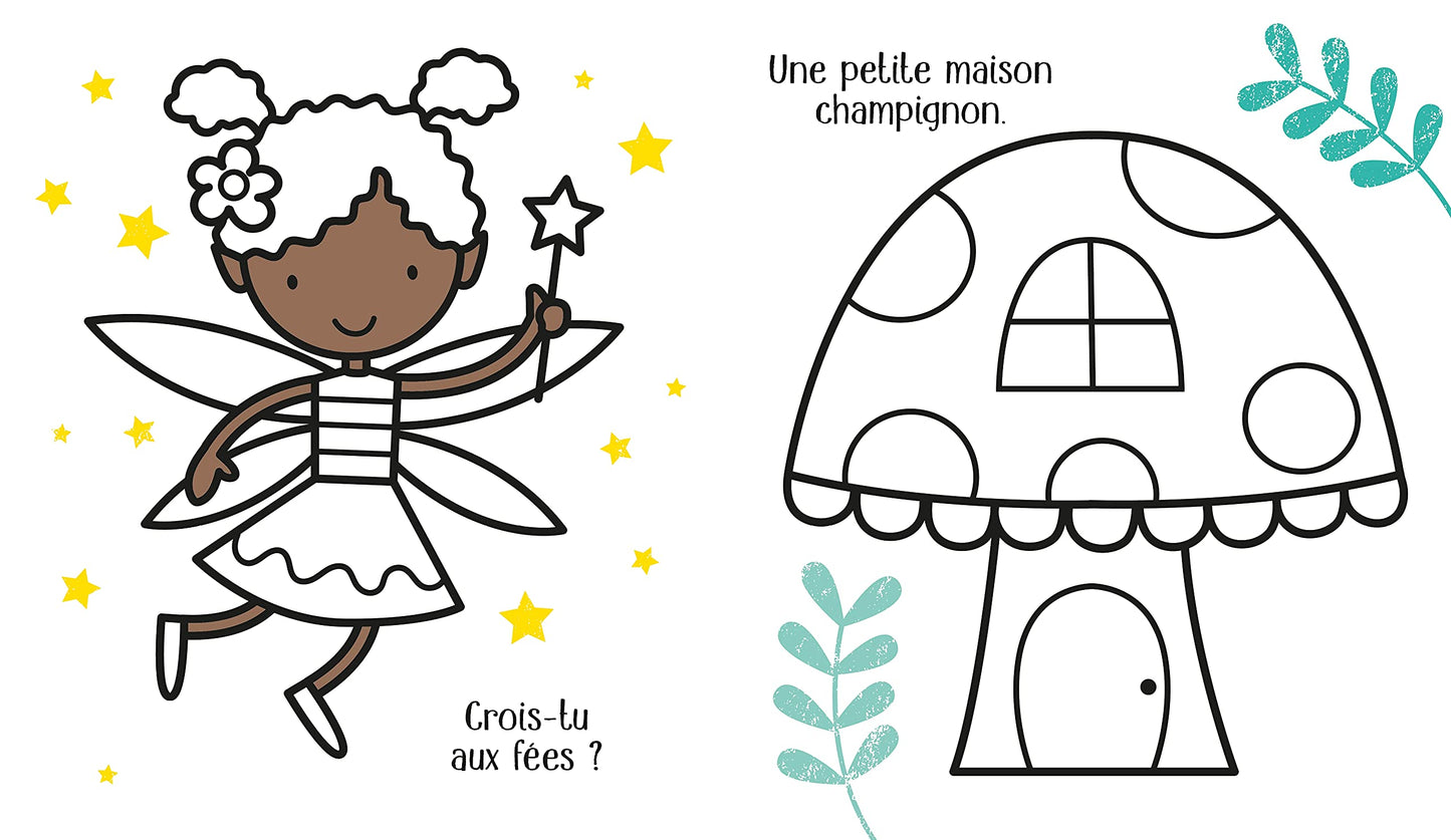 Fées et lutins - Mes petits coloriages Usborne