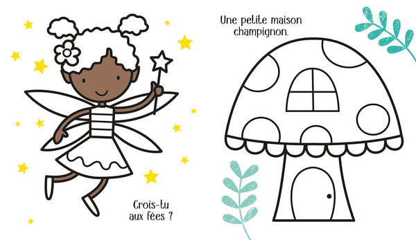 Fées et lutins - Mes petits coloriages Usborne