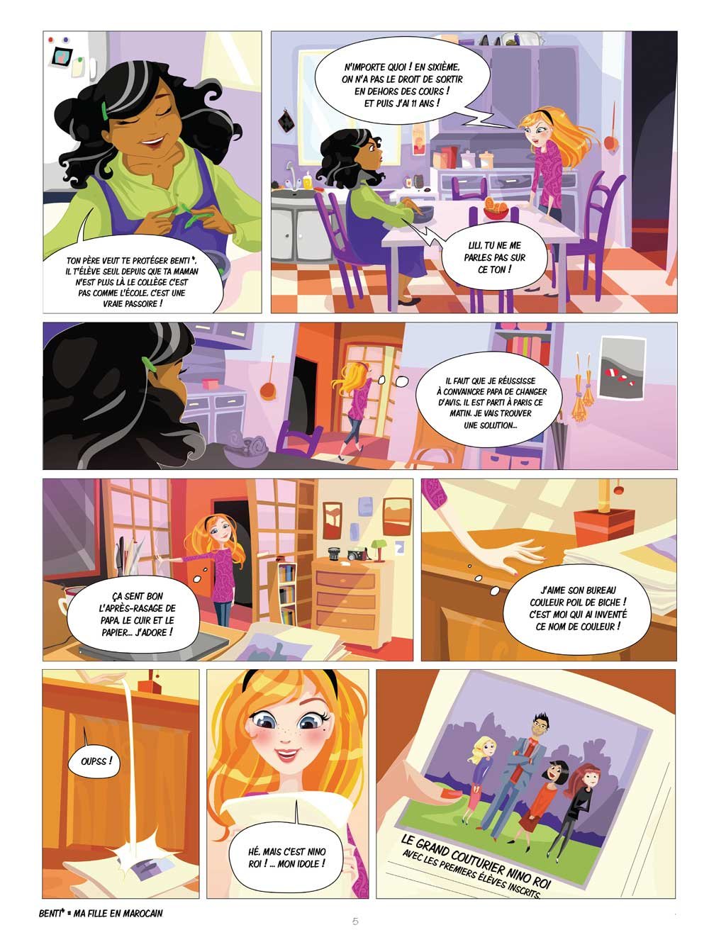 Lili Chantilly - tome 1 Je veux être styliste (1)