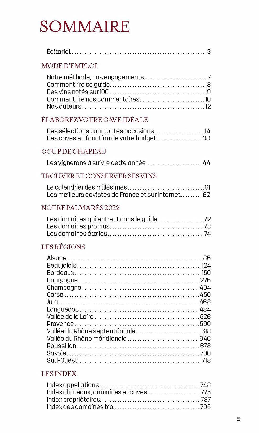 Le Guide des meilleurs vins de France 2022