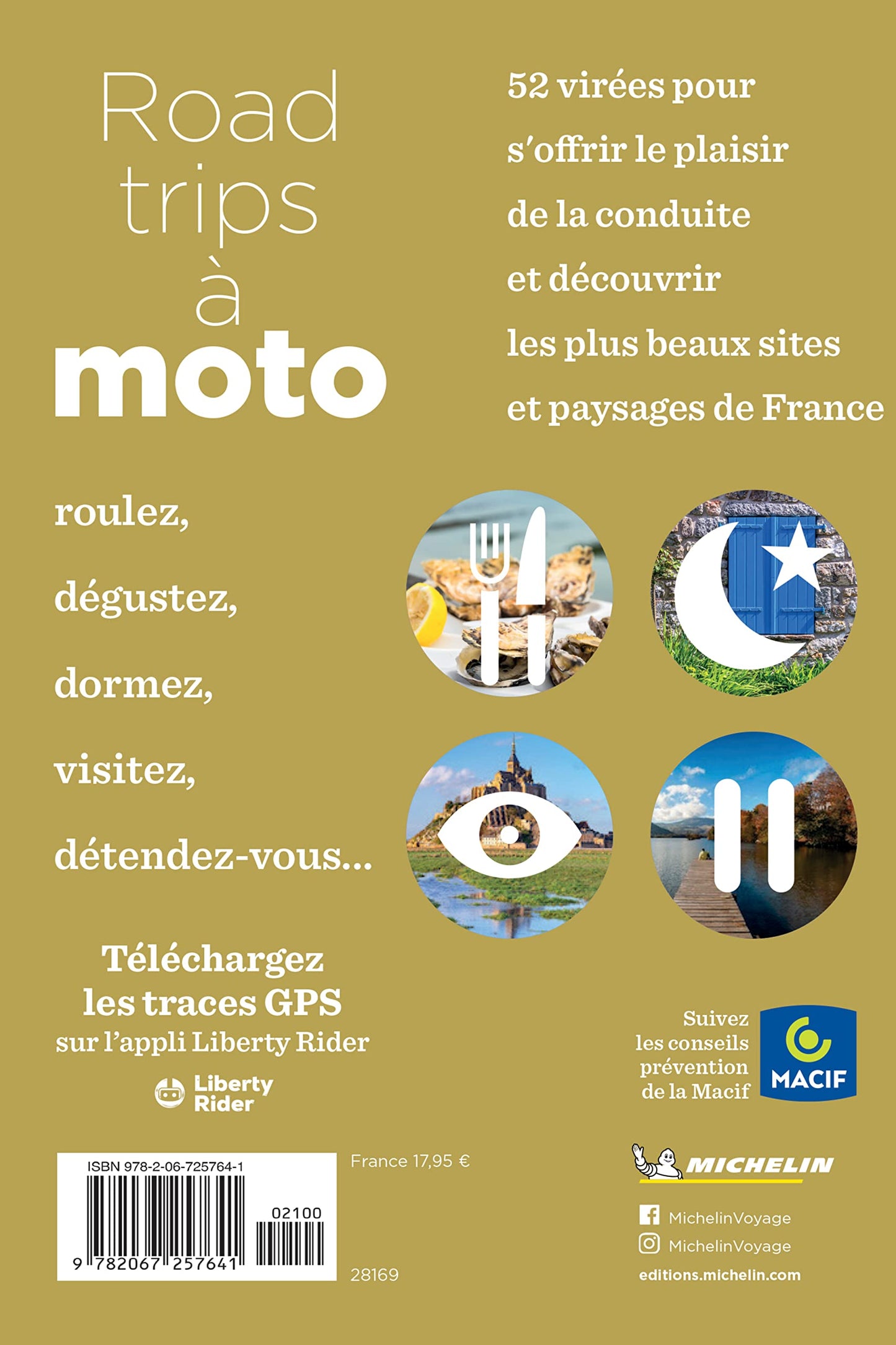 52 road-trips à moto en France
