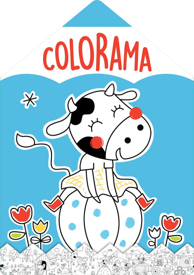 Colorama vache bleu