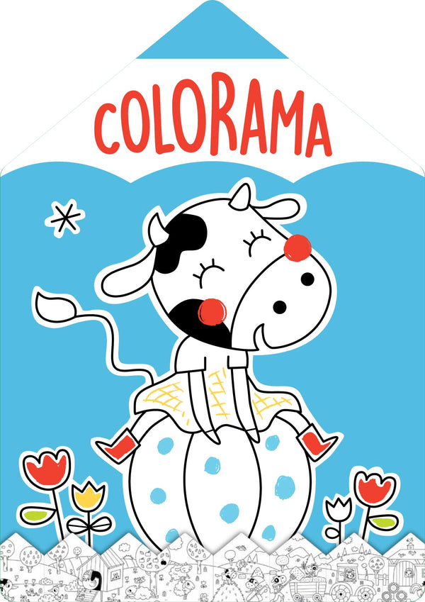 Colorama vache bleu