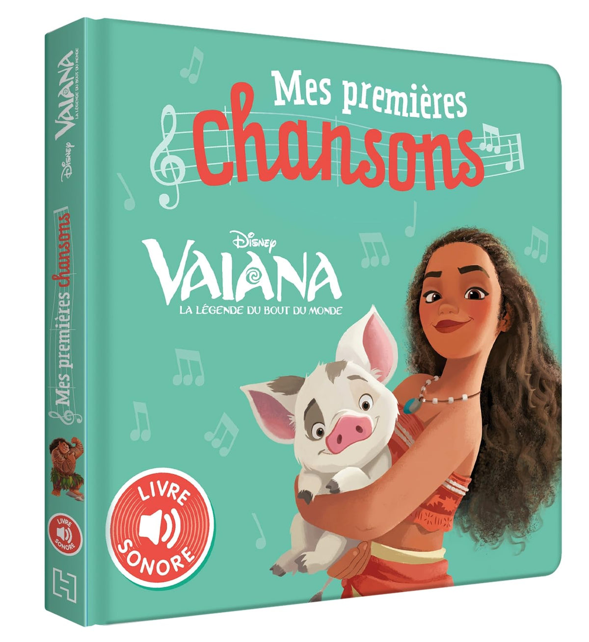 VAIANA, LA LÉGENDE DU BOUT DU MONDE - Mes Premières Chansons (Livre sonore) - Disney Princesses