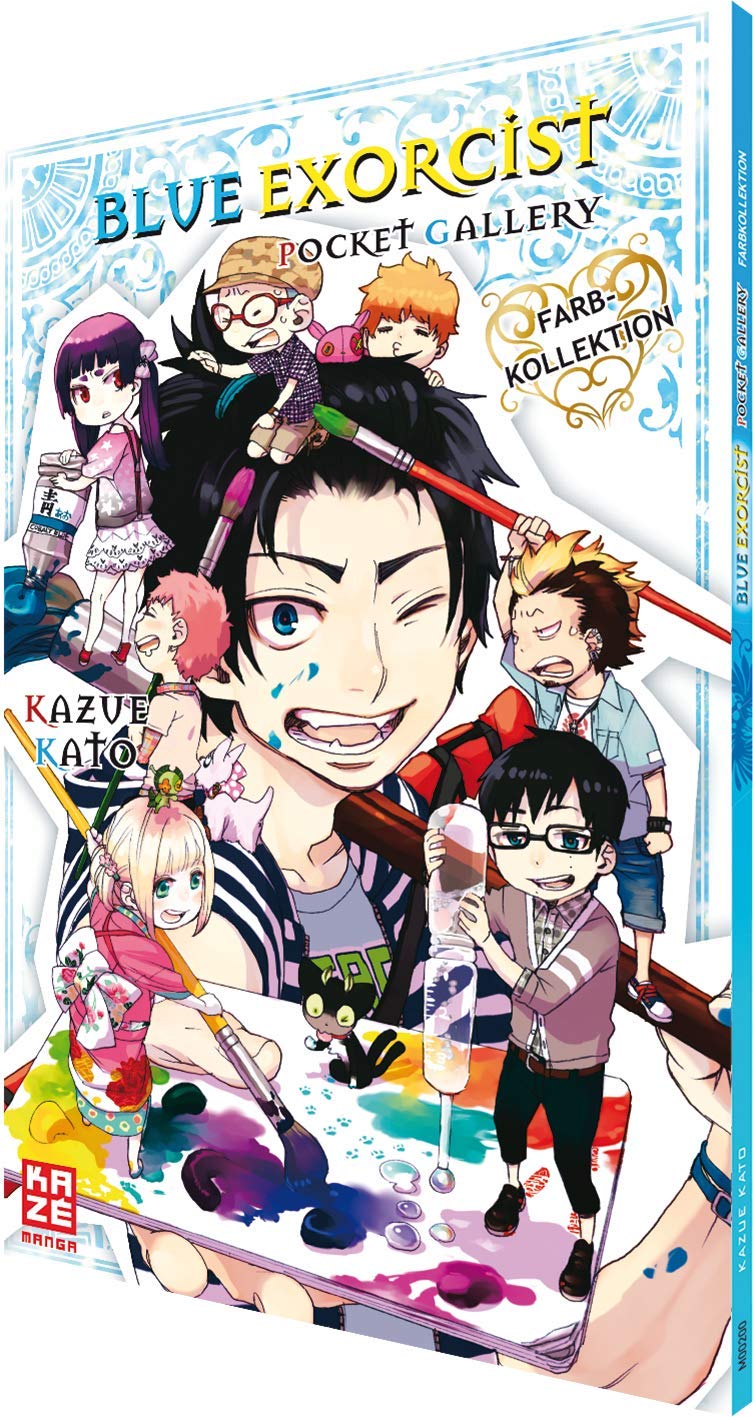 Blue Exorcist Pocket Gallery: Artbook & Malbuch inkl. Mini-Poster