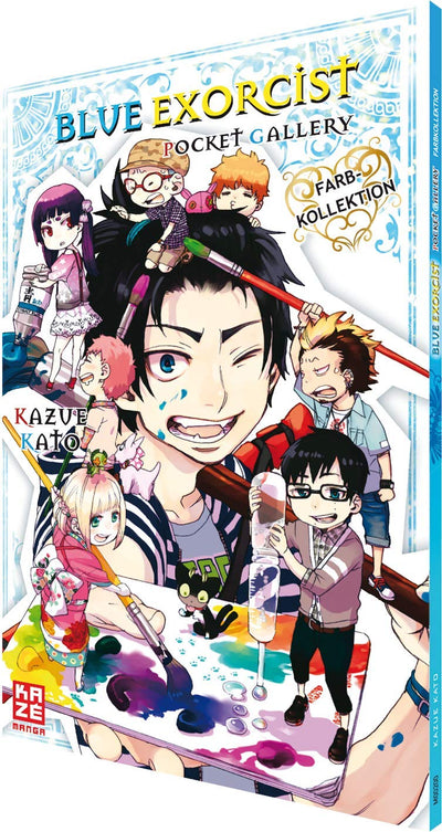 Blue Exorcist Pocket Gallery: Artbook & Malbuch inkl. Mini-Poster