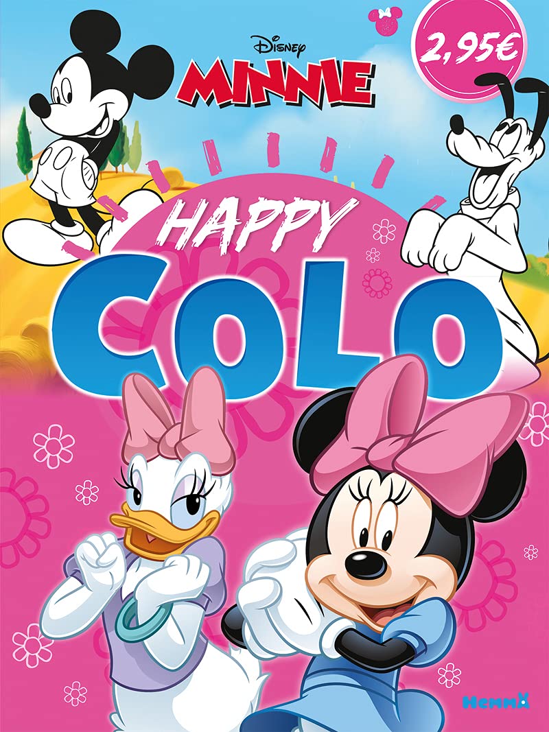 Disney Minnie – Happy Colo – Livre de coloriage – Dès 5 ans