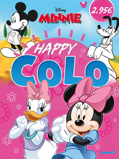 Disney Minnie – Happy Colo – Livre de coloriage – Dès 5 ans