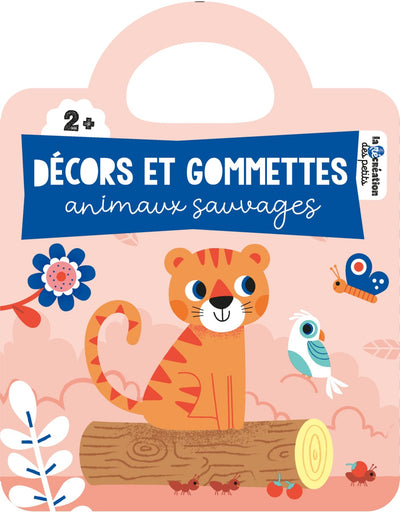 Décors et gommettes - animaux sauvages