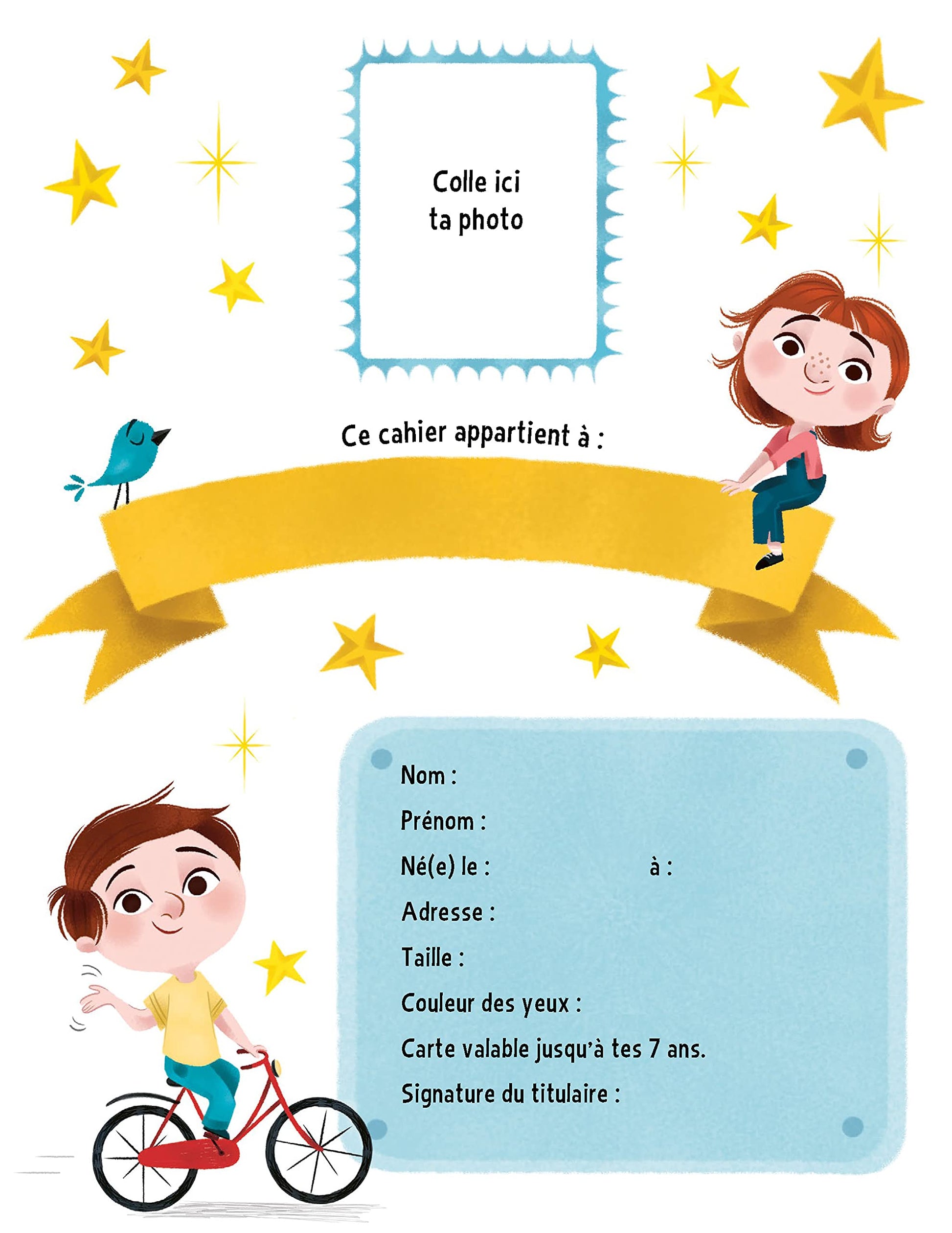 Le cahier de mes 6 ans