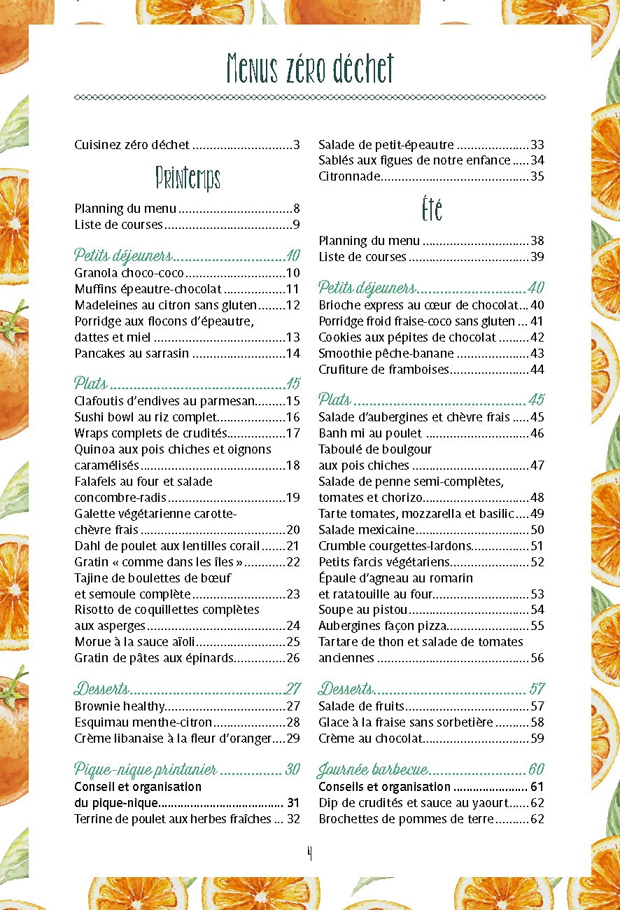 Menus zéro déchet: Recettes et conseils anti-gaspi au fil des saisons