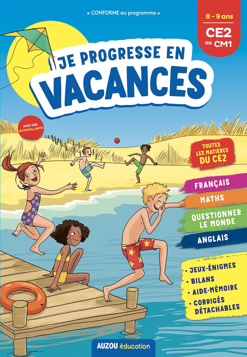 Cahier de vacances 2021 - Je progresse en vacances du CE2 au CM1