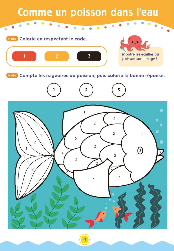 Cahier de vacances 2025, Coloriages éducatifs PS, MS, GS: Magnard, l'inventeur des cahiers de vacances