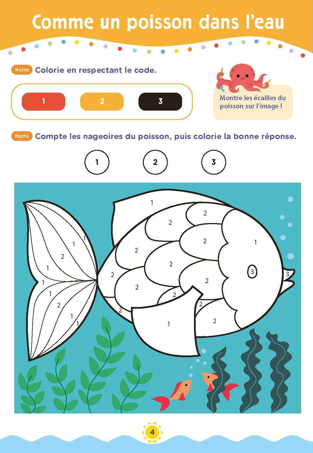 Cahier de vacances 2025, Coloriages éducatifs PS, MS, GS: Magnard, l'inventeur des cahiers de vacances