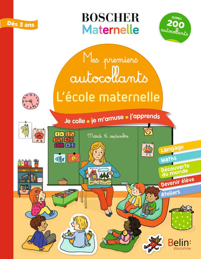 Mes premiers autocollants - L'école maternelle
