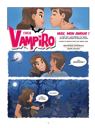 Mortel d'être une vampire !