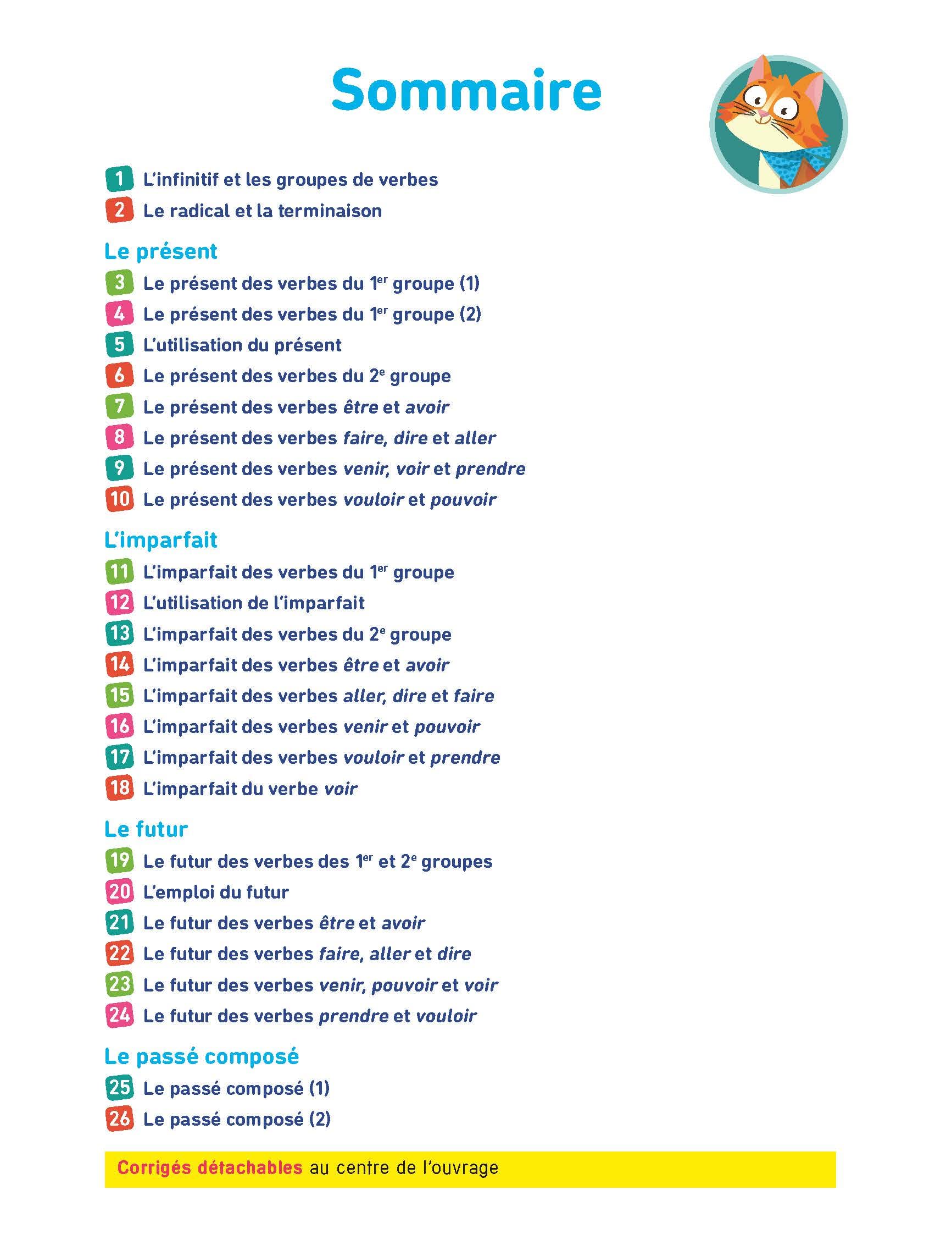 Conjugaison CM1 - Cahier Jour Soir: Conçu et recommandé par les enseignants