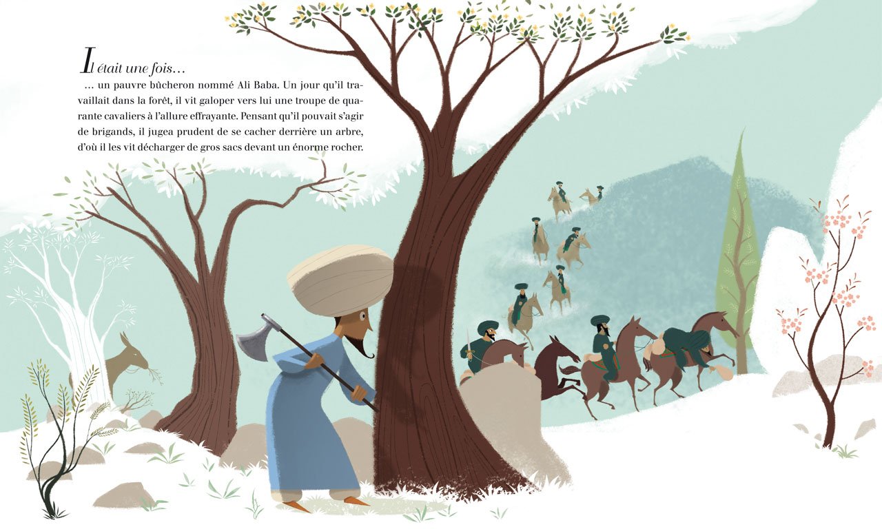 Minicontes Classiques - Ali Baba et les 40 Voleurs - Dès 3 ans