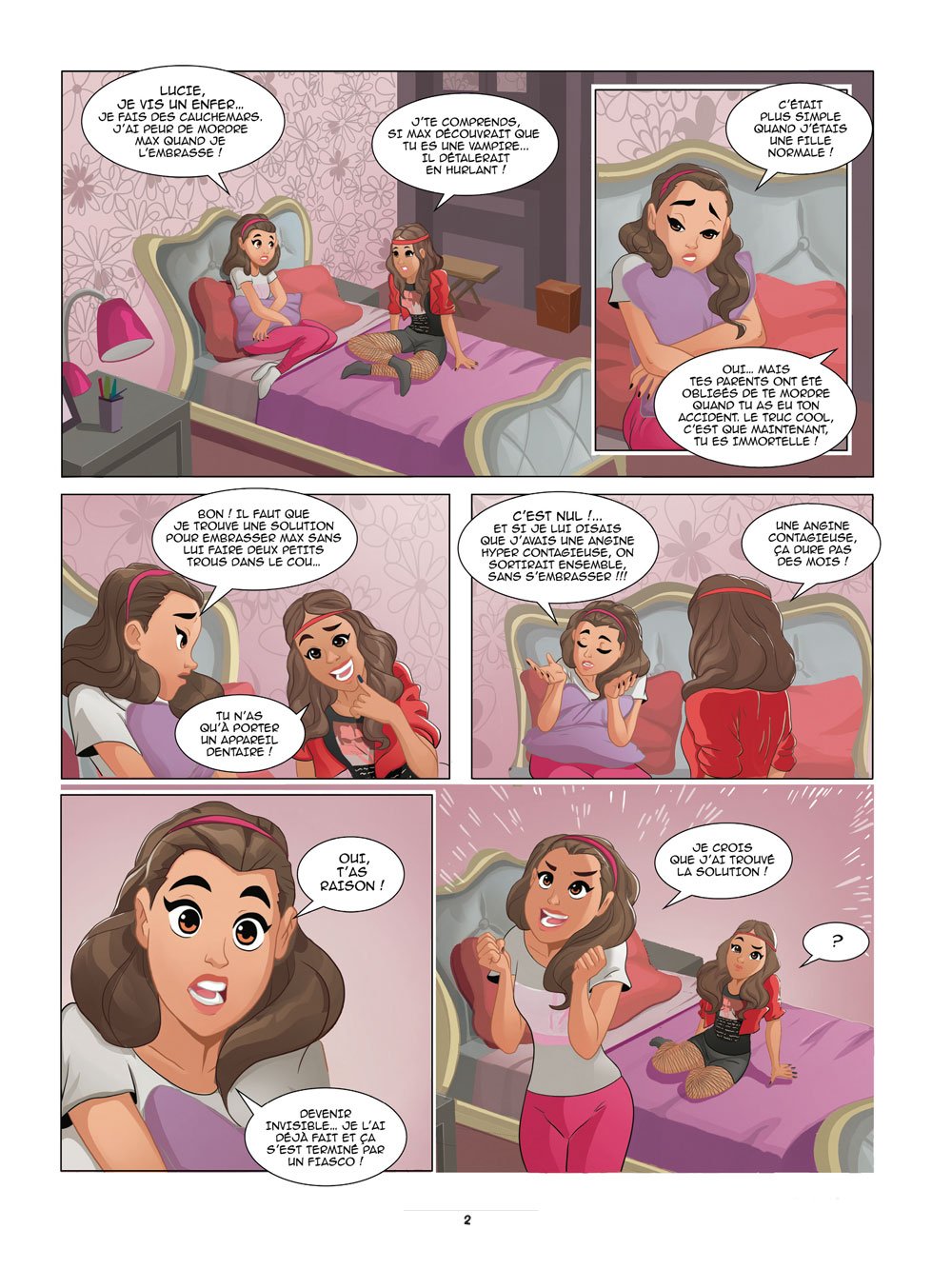 Mortel d'être une vampire !