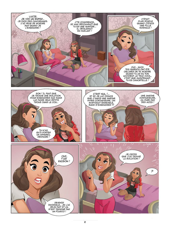 Mortel d'être une vampire !