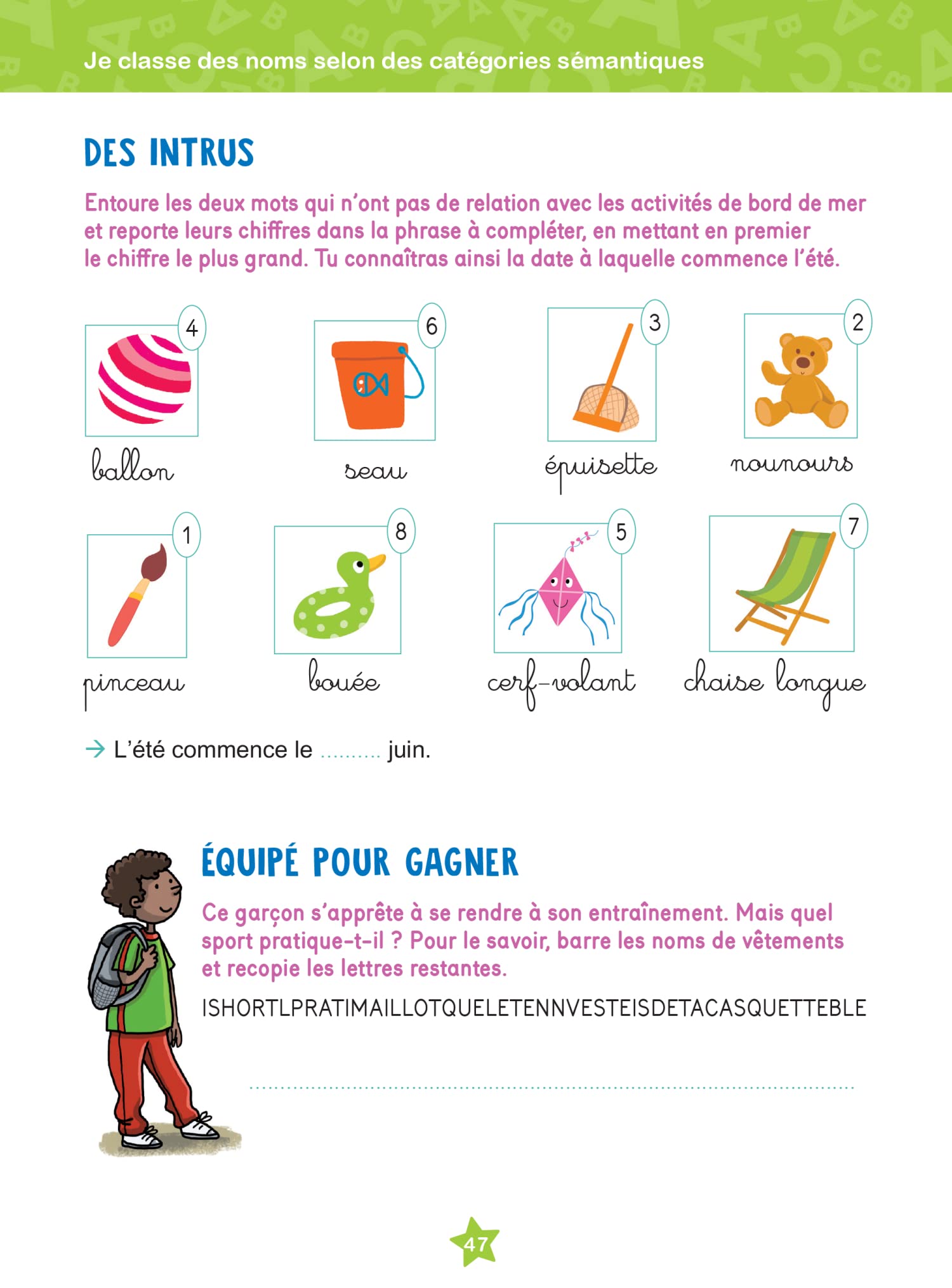 Mon année en jeux CP-CE1: Français - Maths