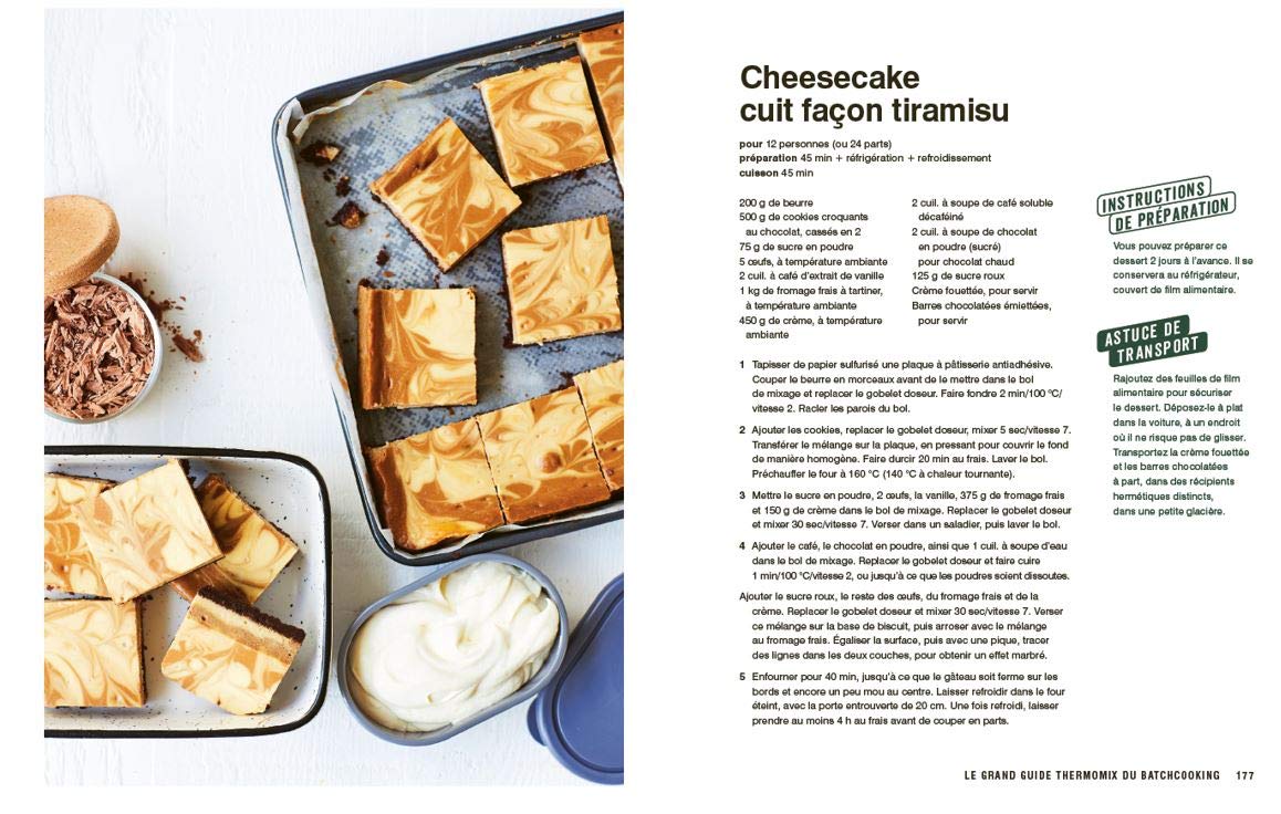 Le Grand Guide Thermomix du Batchcooking - Vos Menus sur 8 Semaines + Des Petits Plats à Congeler