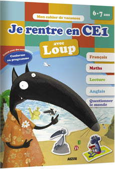 Cahier de vacances de Loup - Je rentre en CE1 (édition 2019)