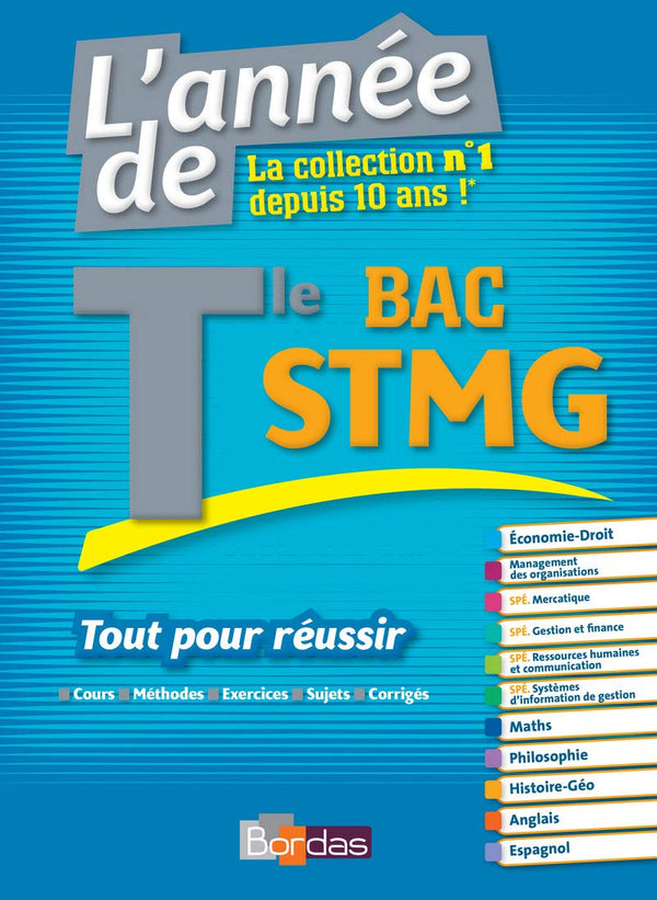L'Année du Bac Term Stmg - Tout pour Réussir