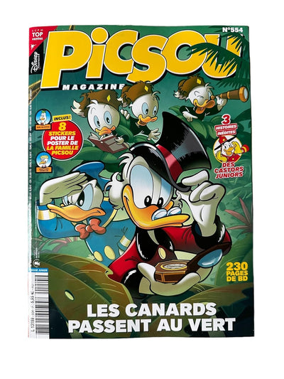 Picsou Magazine Num√©ro 554 : Les canards passent au vert