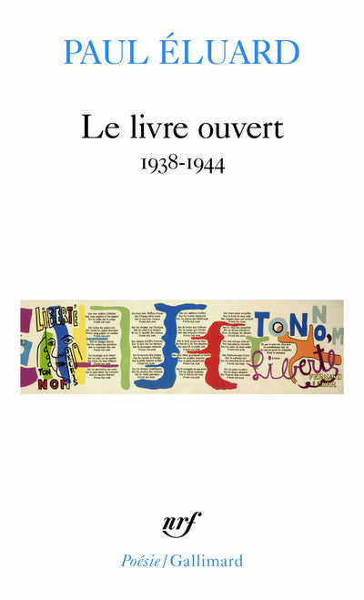 Le livre ouvert: (1938-1944)