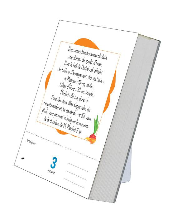 Calendrier Almaniak Les meilleures blagues 2023 : 1 blague par jour