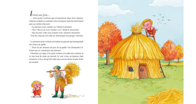 Minicontes classiques : Les trois petits cochons