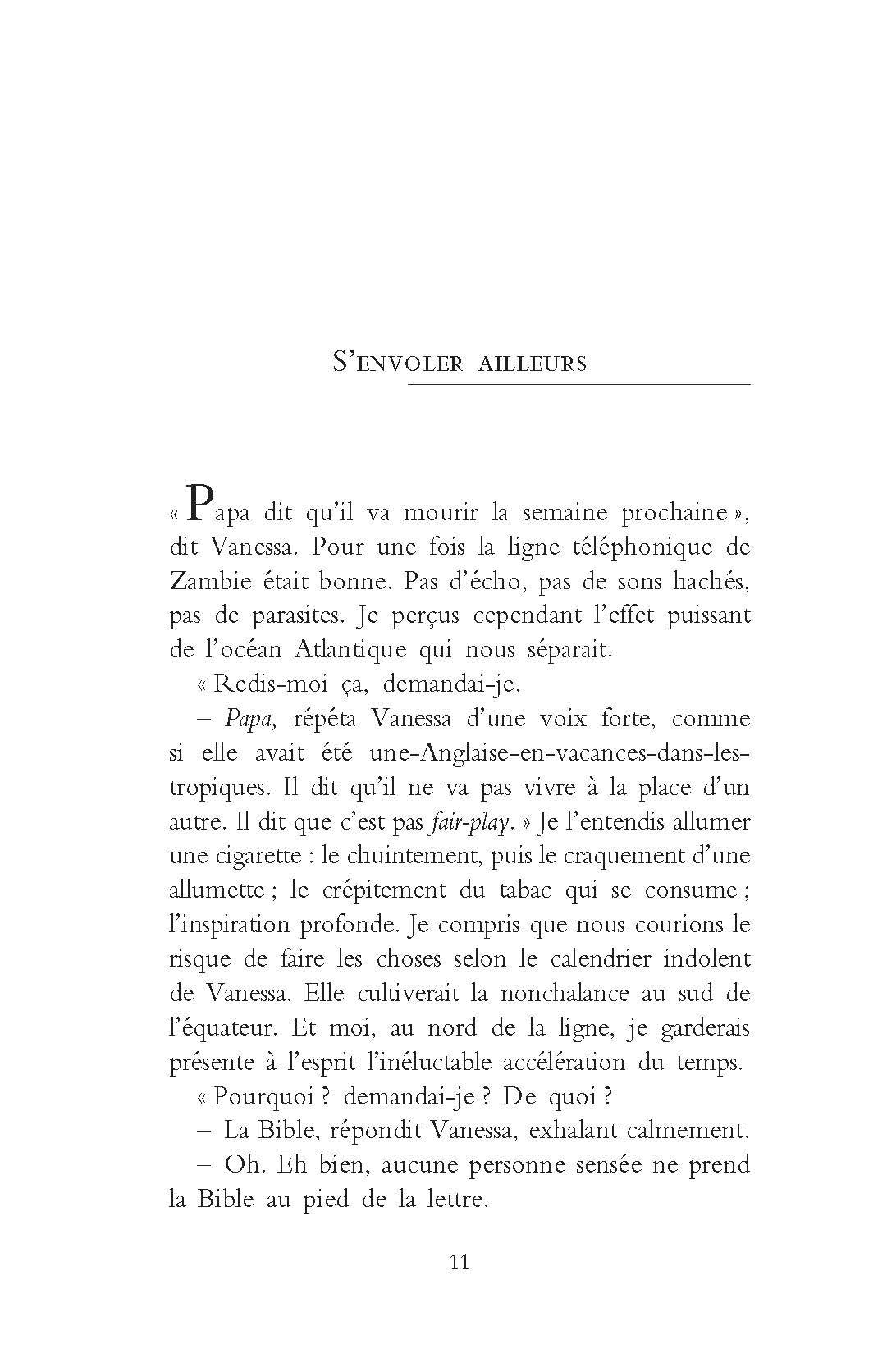 Partir avant les pluies