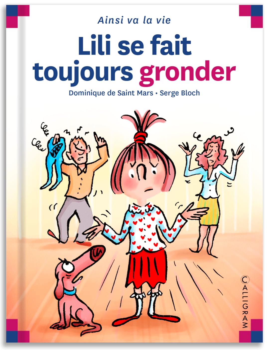 Lili se fait toujours gronder
