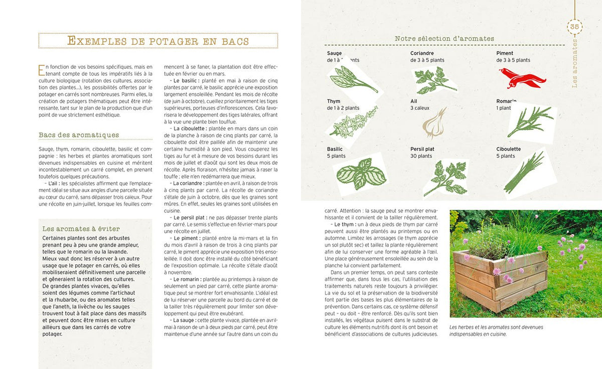 Jardins en bacs