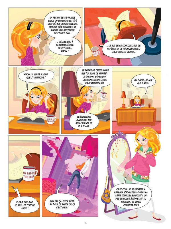 Lili Chantilly - tome 1 Je veux être styliste (1)