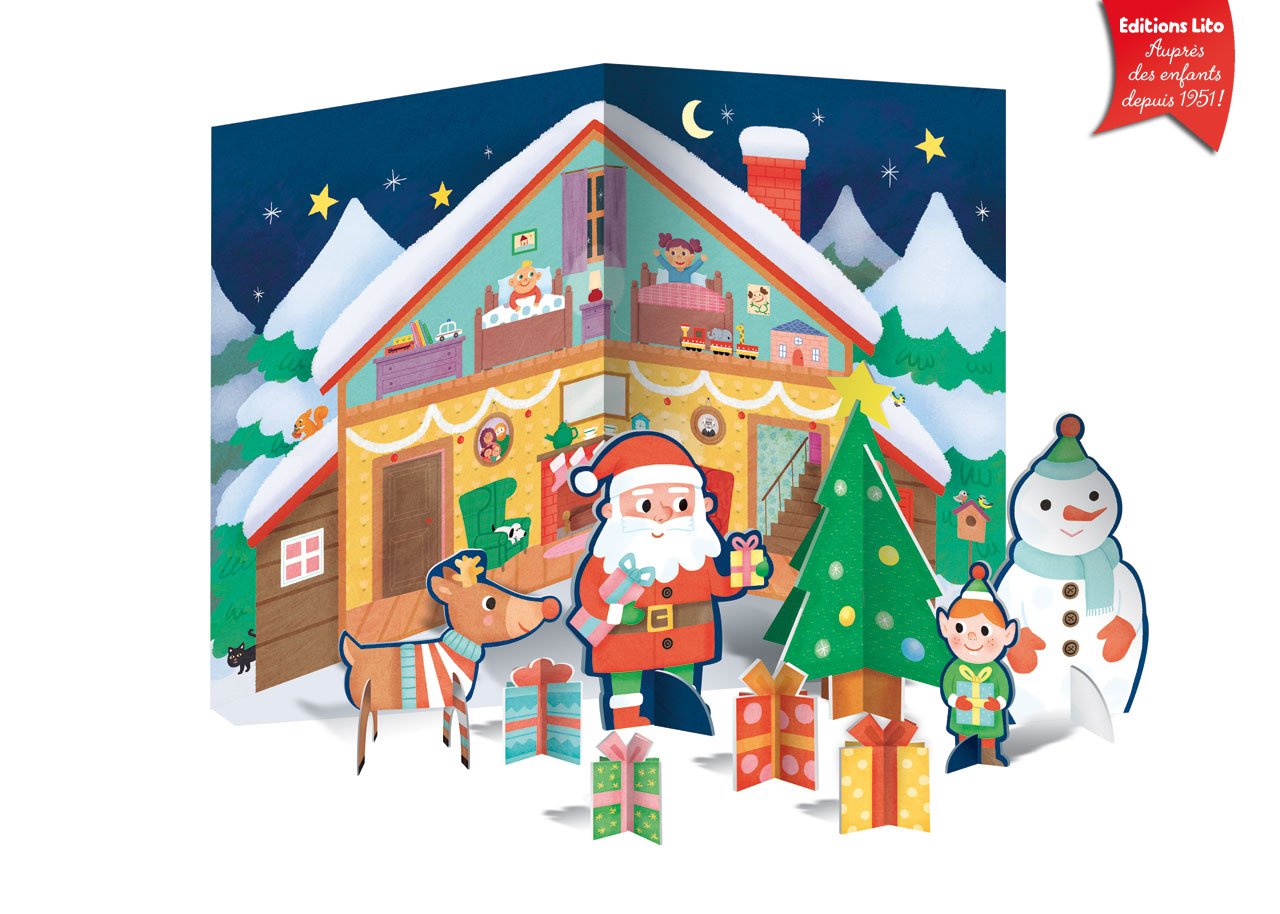 La nuit de Noël: Mon décor 3D à créer