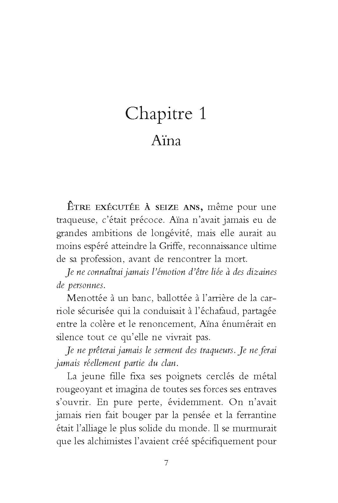 Le Serment des traqueurs: gagnante concours Sarah J Maas 2020