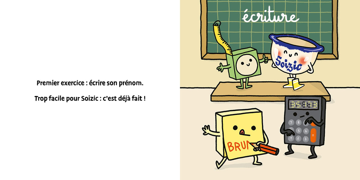 LES BIDULES CHOUETTES - SOIZIC LE BOL BRETON RENTRE À L'ÉCOLE