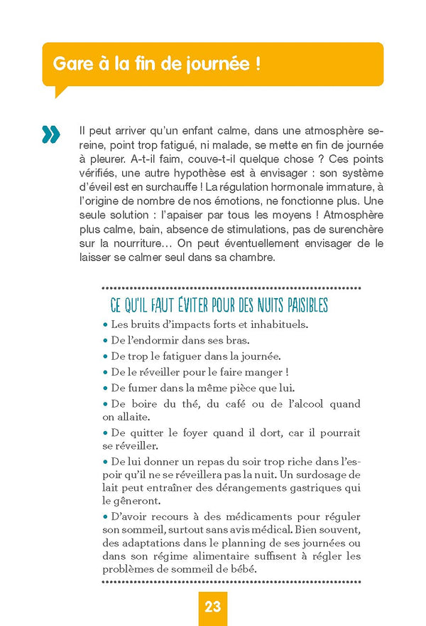 Questions / Réponses autour du sommeil 0-3 ans