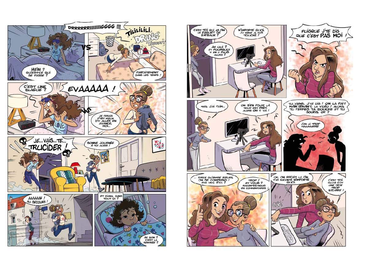 Sisters Alipour - B.D. - Une année de folie ! - Bande dessinée - Dès 8 ans