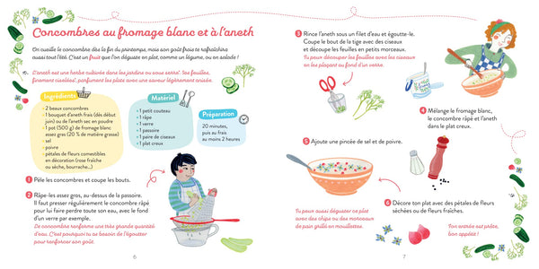 Mes premières recettes de printemps