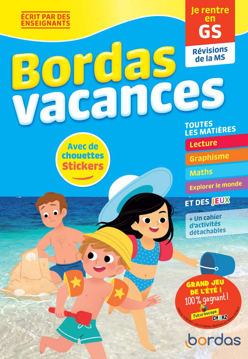 Bordas Vacances - Je rentre en Grande section