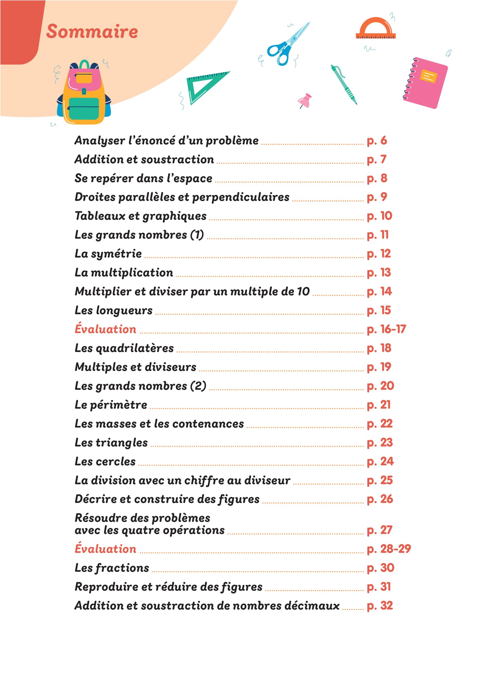 Mon prof à la maison - Maths CM2: Calcul • Numération • Géométrie • Grandeurs et mesures