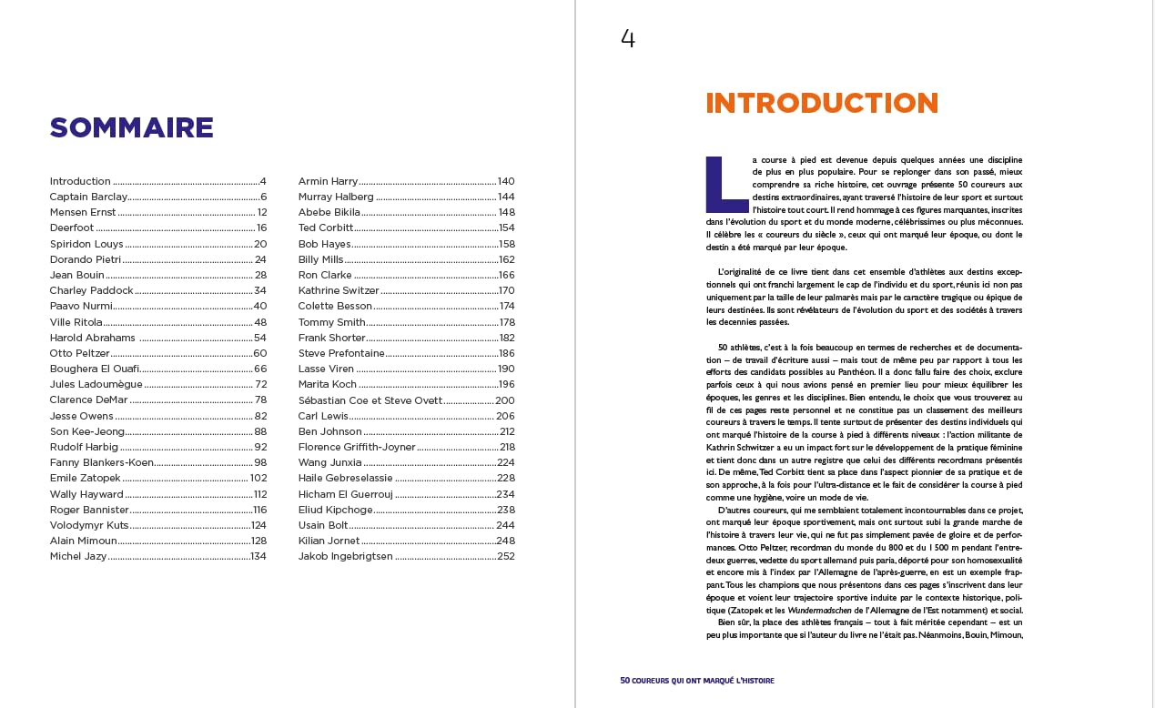 Les 50 coureurs qui ont marqué l'histoire: Trail - marathon - Athlétisme