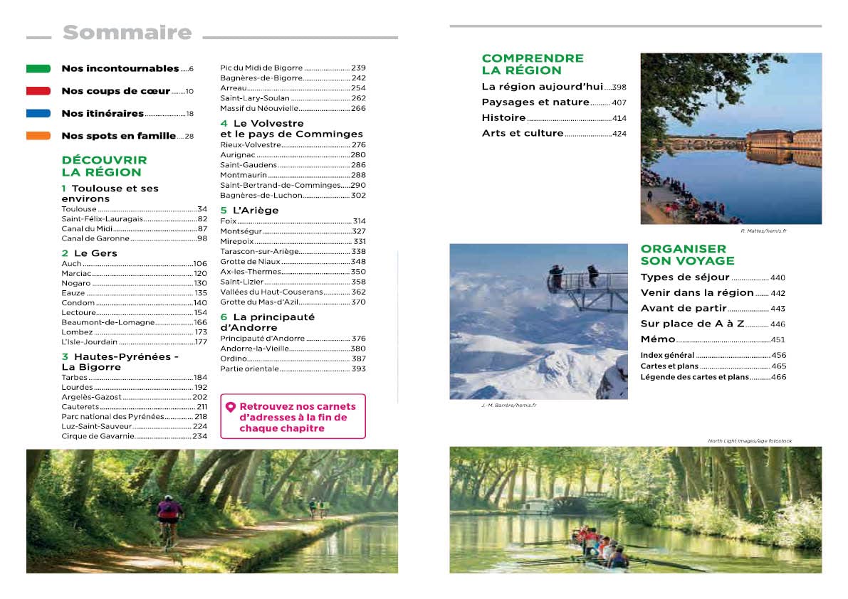 Guide Vert Midi Toulousain, Pyrénées, Gers