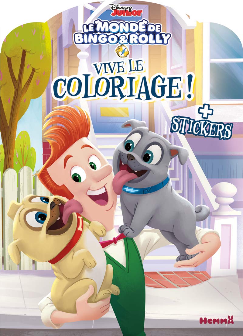 Disney Bingo et Rolly - Vive le coloriage !